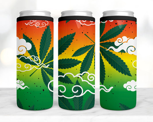 4-in-1 Koozie & Tumbler - Pot Clouds