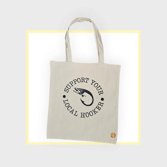 Small Reusable Tote - Support Your Local Hooker