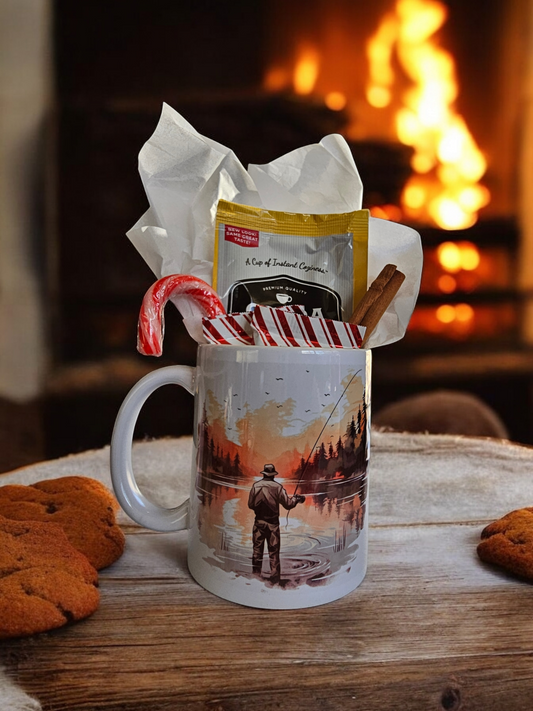 Holiday Mug Set - Sunset Fisherman