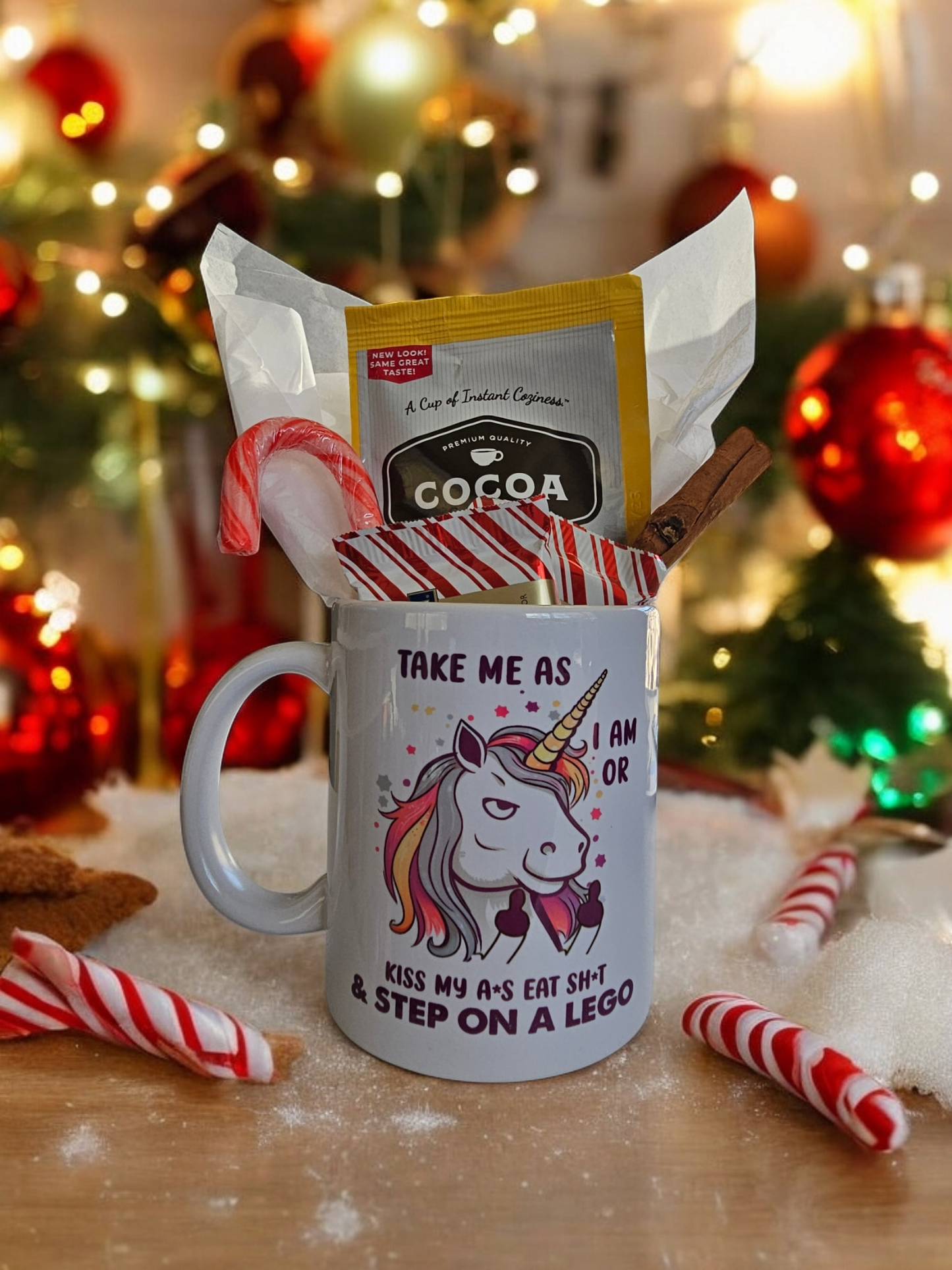 Holiday Mug Set - Eat Sh*t and Step On A Lego