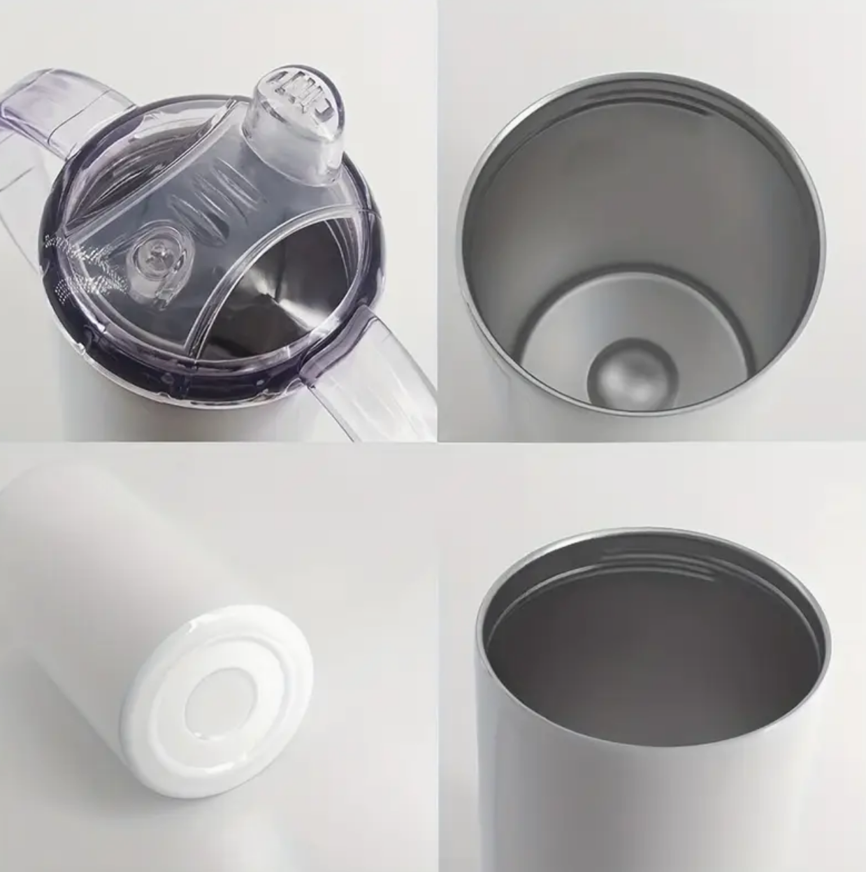 Transition Tumbler - With a Sippy Lid & Regular Lid!