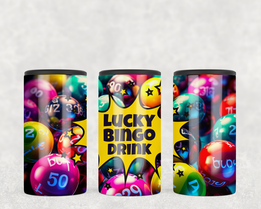 4-in-1 Koozie & Tumbler - Lucky Bingo Cup